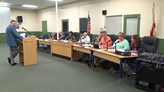 Carrabelle Commission Special Meeting new bldg financing amp HR February 9 2018 [upl. by Belden]