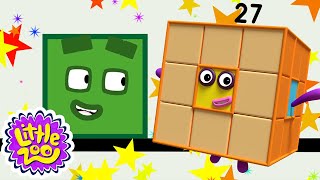 Different Dimensions  Learn Counting for Kids 12345  Numberblocks [upl. by Aitas]