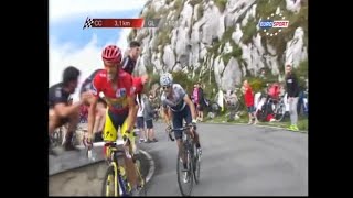 Vuelta España 2014  Etapa 15 » Lagos de Covadonga  Volta Espanha 2014 [upl. by Airdnalahs]