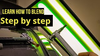 PDR  Learn Dent Repair  Pdr lessons ⚒ Blending [upl. by Bena999]