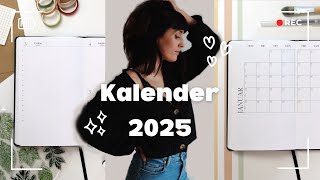 DER PERFEKTE KALENDER FÜR 2025 [upl. by Enitsyrhc]