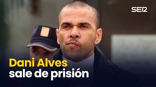 Dani Alves sale de la cárcel tras pagar la fianza de un millón de euros así ha sido el momento [upl. by Ardnait840]