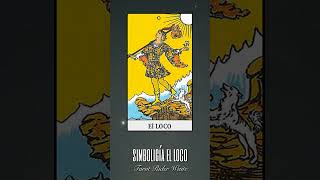 simbologia el loco tarot rider waite lectura arcano mayor shorts tarotriderwaite tarot [upl. by Urian]