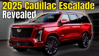 New 2025 Cadillac Escalade and Escalade V Revealed [upl. by Prochoras396]