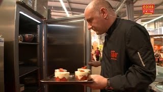 Recette du Tiramisu à la Fraise par Cédric Mouthon  Foire Internationale 2014 [upl. by Relda370]