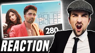 Harrdy Sandhu  Bijlee Bijlee ft Palak Tiwari  Jaani  BPraak  Arvindr Khaira REACTION [upl. by Ralston]