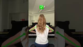 Who has the wrong posture… piano pianolessons learningpiano pianomasterclass writemusic [upl. by Markiv]