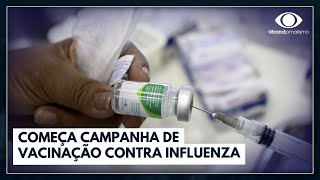 Começa hoje a campanha de vacinação contra influenza em SP  Bora Brasil [upl. by Damian659]