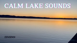 Calm Lake water Flow to Help With StressSleepAnxiety [upl. by Ahtivak270]