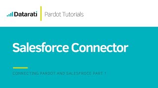 How to Connect Pardot and Salesforce  Part 1 [upl. by Ahsuas]