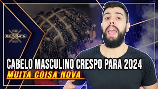 Estilos e Cortes de Cabelo Masculino Crespo Para 2024  New Old Man [upl. by Mcnally]