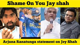 arjuna ranatunga on jay shah  arjuna ranatunga statement  srilanka cricket board  sports ckt [upl. by Lala]