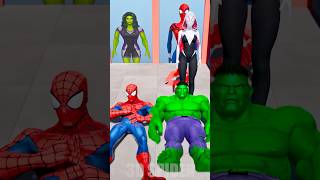 Kiss Run Spiderman vs Hulk In Barry Prison gta spiderman [upl. by Alleul]