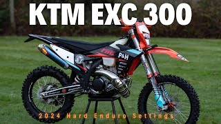 2024 KTM EXC 300 Valleys Extreme amp Red Bull Romaniacs Setup by Carl Venter [upl. by Pravit]