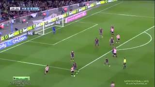 Aduriz Fantastic Chilena Barcelona vs Athletic Bilbao 0 0 20 04 2014 360p [upl. by Erdnael]