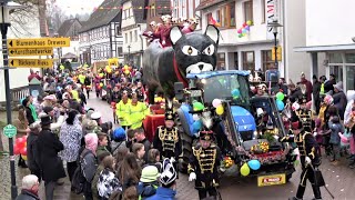 Karneval in Nieheim Am Rosenmontag ziehn wir wieder mit der Katze durch die Stadt [upl. by Spaulding854]