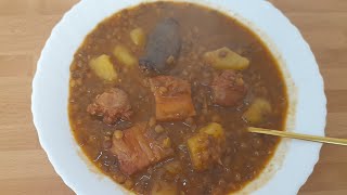 Potaje de LENTEJAS con chorizo EN 30 MINUTOS😱 legumbres lentejas potaje youtube [upl. by Rodenhouse]