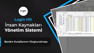 Login HR  Bordro Kurallarının Oluşturulması [upl. by Ahtelahs]