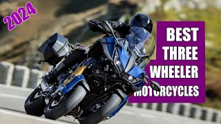 10 Best threeWheeler Motorcycles You Can Buy For 2024  Specifications and Price [upl. by Enyalb646]