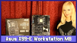 Asus X99E WS  The Ultimate Workstation Motherboard [upl. by Netti]