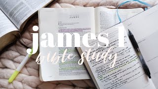 BIBLE STUDY WITH ME  James 1 [upl. by Tryck]