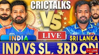 India vs shrilanka 3rd odi match 2024 live streem score AV Sports is live AV Sports is live [upl. by Nylrehs]