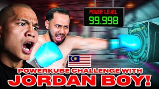 TENDANGAN JORDANBOY DARI MALAYSIA PECAHKAN REKOR POWERKUBE FIGHTER INDONESIA [upl. by Simon]