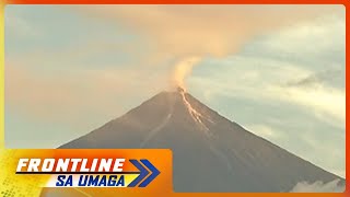 Bulkang Mayon patuloy ang pagaalburoto pagtataas sa Alert Level 4 di inaalis [upl. by Aklim242]