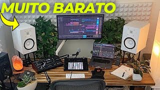 ATUALIZADO Como montar um HOME STUDIO BARATO e INTELIGENTE✅​ [upl. by Evslin840]