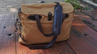 Filson 256 Original Briefcase Review [upl. by Ennaira570]