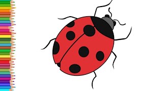 How To Draw Ladybug  How to Draw Miraculous Ladybug Step by Step [upl. by Vallo685]