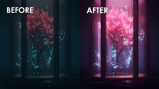 Post Production in Photoshop Post Process your renders like a pro [upl. by Sucramat268]