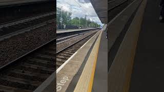 Lumo train 803002 train arriving at Morpeth for London Kings Cross [upl. by Sharma454]