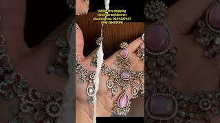 Victorian jewellery set at wholesale price in market bridaljewellary reselling bridaljewellary [upl. by Osmund277]