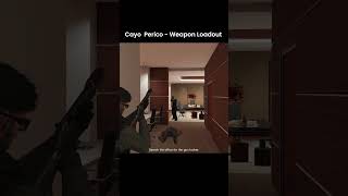 Cayo Perico  Weapon Loadout gta gtaonline gta5 [upl. by Nomis]