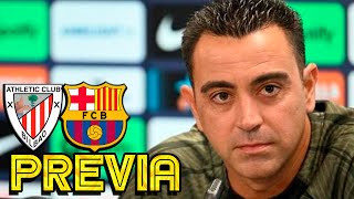 RUEDA PRENSA XAVI ATHLETIC CLUB v FC BARCELONA [upl. by Hauger]