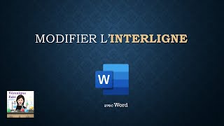 Modifier linterligne WORD [upl. by Domenech698]