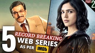 TOP 5 Indian WEB SERIES in 2020 Beyond Imagination😳 IMDB Highest Rating Ever PART 2 [upl. by Juliane]