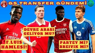 GALATASARAYDA FLAŞ TRANSFER GELİŞMESİ FLORENTINO LUIS THOMAS PARTEY EMIL BREIVIK WOUT WEGHORST [upl. by Neerac]