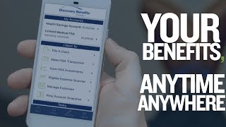 The Discovery Benefits Mobile App  Your Benefits Anytime Anywhere [upl. by Aiyotal]