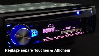 Pioneer autoradio Personnalisation Illumination [upl. by Dorise734]