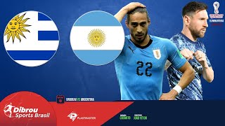 URUGUAI X ARGENTINA AO VIVO  COPA DO MUNDO  RODADA 13  NARRAÇÃO [upl. by Ettecul313]