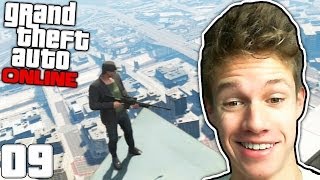 POLIZEI VOM HOCHHAUS ABSCHIEßEN  GTA ONLINE 9 [upl. by Niraa]