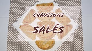 Chaussons Salés  شوصون مالح بالعجين المورق السريع [upl. by Hannibal]