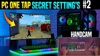 PC One Tap Settings I Free Fire pc settings I free fire pc sensitivity I one tap headshot trick [upl. by Wedurn]