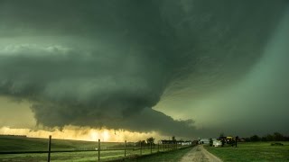 WICKED UFO SUPERCELL  Tornadoes Intense Lightning amp Mammatus [upl. by Fortune]