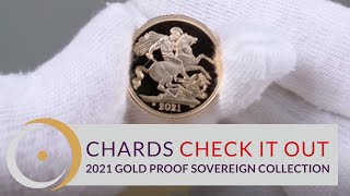 2021 Gold Proof Sovereign Collection by The Royal Mint [upl. by Hartmann]