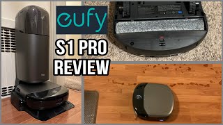 Best of 2024  eufy S1 Pro Self Washing Robot Vacuum Review amp Demo  A New Type of Mopping Robot [upl. by Odnanreh]