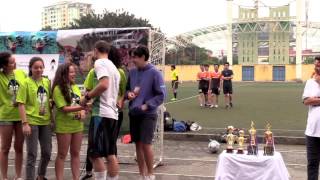 Tournoi de football du LFAY du 23042017 LFAY2017 [upl. by Galang]