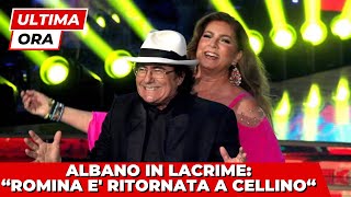 🔴 ALBANO IN LACRIME “ROMINA E RITORNATA A CELLINO“  I FAN IMPAZZITI [upl. by Gardia]